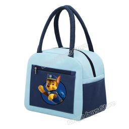 Paw Patrol Skye Lunch Bag para crianças, saco térmico térmico, impresso de alta capacidade, mochila escolar isolada, lancheira portátil, sacolas de piquenique - Image 6