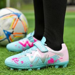 Chuteiras de futebol profissional para crianças, botas de futebol infantil, sapatos de campo infantil, antiderrapante, alta qualidade, treinamento de grama ao ar livre, esportes, TF, FG - Image 5