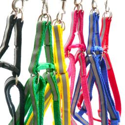11-color colete-estilo cão de estimação trela reflexiva pet peito arnês terno pequeno cão gatinho gato suprimentos cão para fora acessórios de segurança - Image 3
