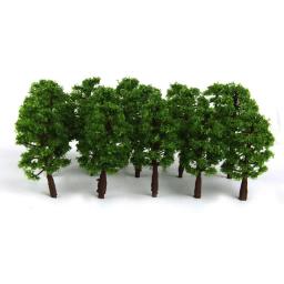 Micro Árvores Modelo Paisagem, Escala Arquitetura, Layout De Trem, Construção De Árvores, DIY Ature Toys Decor, 20Pcs, 8cm - Image 3