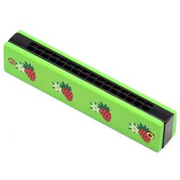 Cute Harmonica Instrumento Musical para Crianças, Montessori Brinquedo Educativo, Cartoon Padrão, Instrumento de Sopro, Presente Infantil, Brax - Image 4