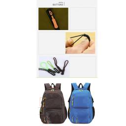 10pçs cordão colorido de zíper puxador de zíper de alta qualidade substituto de fecho para bolsa de viagem, clipe de fecho para terminais, peças de vestuário esportivos - Image 5
