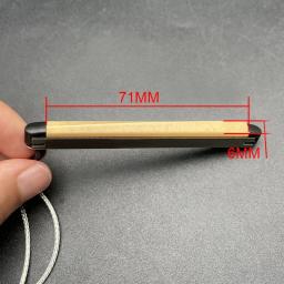 1pc transdutor sob ponte sela cerâmica piezo captador instrumentos de cordas para 4/6 cordas guitarras acústicas baixo - Image 5