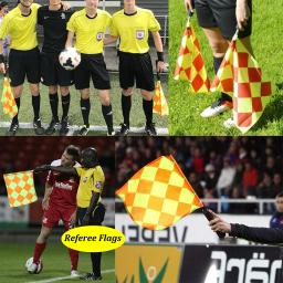 Bandeira do árbitro de futebol para o jogo profissional, bandeira à prova d'água, equipamentos esportivos, partida, futebol, árbitro - Image 5