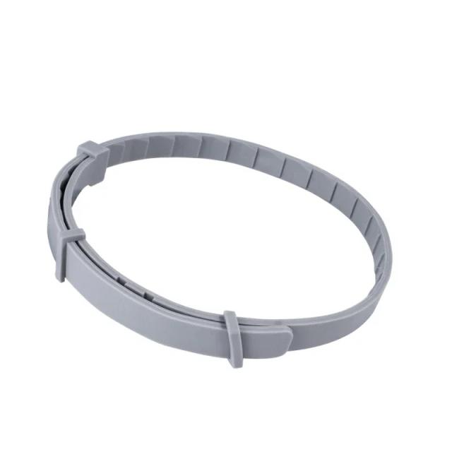 Coleira Ajustável Anti Pulgas e Carrapatos para Cães e Gatos - Proteção Duradoura de 8 Meses para Animais de Estimação de Até 62cm