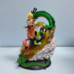 Dragon Ball Z Figuras de Ação Goku, Estátua em PVC GK, Brinquedos Modelo Colecionáveis, Presente, Ssj3, 20cm - Image 2