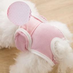 Fraldas para cães laváveis, calça fisiológica pet, shorts femininos de cachorro, roupas íntimas femininas, calcinhas de cachorro, roupas de gato, 2024 - Image 4