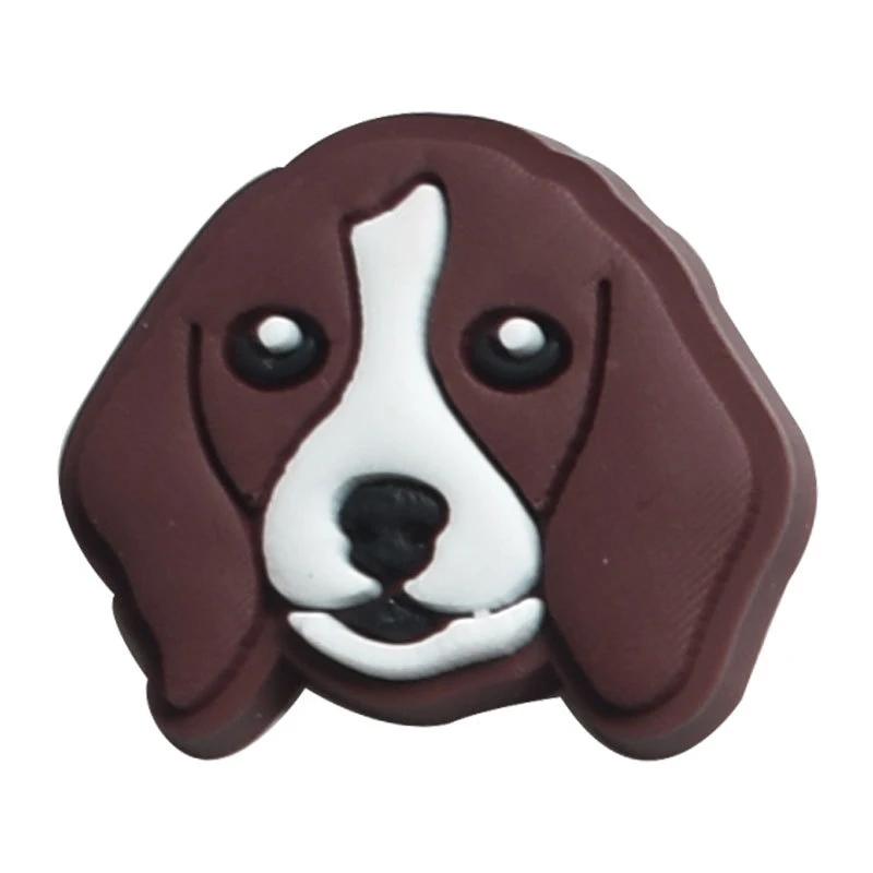 Pingente de sapato de cachorro para crocs, acessórios femininos, tamancos, emblemas, crianças, jeans, meninos, meninas, decorações, fivela, acessórios de sapatos - Image 1