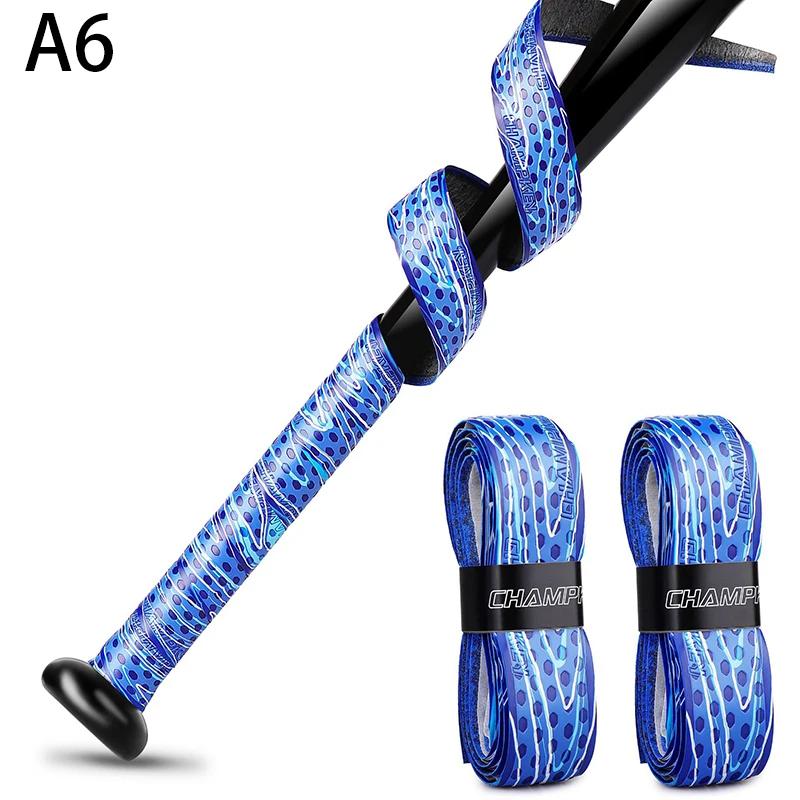 PU Baseball Bat Tapes Wrap, ShockAbsorption, Multicolor, Anti-Slip, Acessórios Esportivos, CricketSoftball Bats Grip, 1,75mm - Image 1