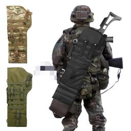 Outdoor Rifle Shotgun Holster Case, saco tático, Molle, Nylon Armas, caça, Airsoft Holder, Paintball Gun Bag, 34" - Image 1