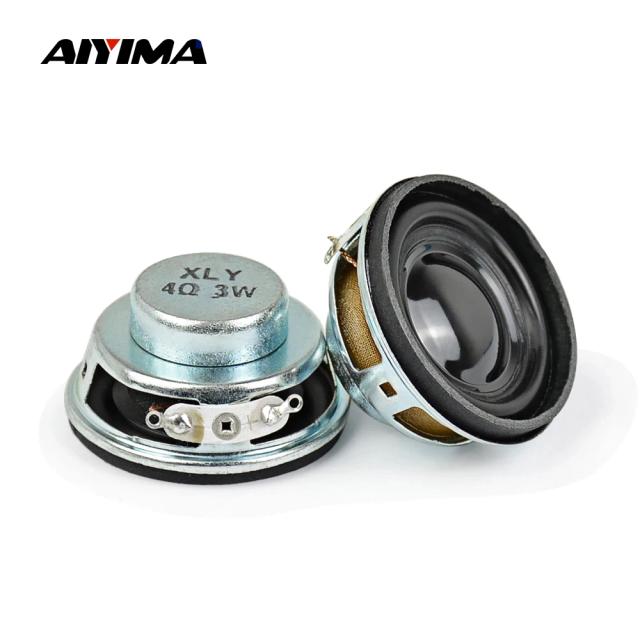 Alto-Falante Bluetooth Portátil HiFi 4Ohm 3W 1,5 Polegadas - Conjunto de 2 Peças para DIY