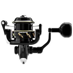 Carretilhas de pesca giratórias 5.2:1, carretel de alumínio ultraleve de alta velocidade, baixo suave, água salgada, até 17,6lbs, arrasto máximo - Image 4
