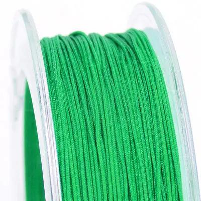 Fio de Nylon Trançado 0.5mm para Macramé - 45m por Rolo para Projetos DIY com Borlas