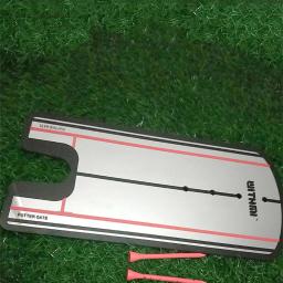 Golf indoor putting verde casa portátil putter de golfe trainer mini esteira prática exercícios verdes cobertor auxiliares treinamento golfe - Image 3