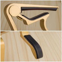 Capo para guitarra acústica clássica, liga de alumínio tuning clamp, guitarra acessórios - Image 4