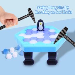 Pinguim Quebra-gelo infantil Brinquedo, Gelo para Salvar, Quebra-cabeça, Pensando, Treinamento, Foco Jogo de Tabuleiro, Meninos e Meninas - Image 1