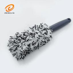 Escova De Limpeza De Microfibra De Pelúcia Ferramentas De Manutenção Escova Para Aro De Pneu, Cubo De Roda, Beleza, Lavagem De Carro, Suprimentos - Image 5