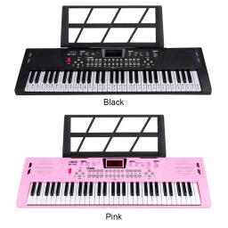 Piano digital de 61 teclas, com alto-falantes duplos embutidos, música, teclado eletrônico, Sintetizador, instrumento para crianças - Image 6