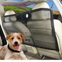 Rede Protetora para Vidros de Carro - Barreira de Segurança para Pets no Assento Traseiro