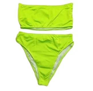 Verde borla macacão boate gogo dançarino palco hip hop roupas dj terno festival rave outfit clubwear dança desempenho - Image 1