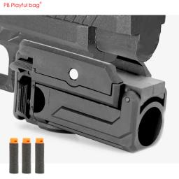 Universal Lower Hanging Launcher, Nylon Soft Bullet Toy Gun, Aparência Decoração Acessório, 20mm, QJ83 - Image 3