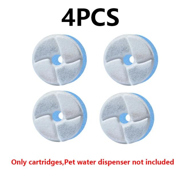 Bebedouro Automático 2L com Filtro para Gatos e Cachorros - Fonte de Água Inteligente e Alimentador para Filhotes