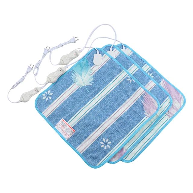 Cobertor Elétrico de Pelúcia para Animais de Estimação - Almofada Aquecida Ideal para Gatos e Cachorros, 40x40cm, Perfeito para o Inverno