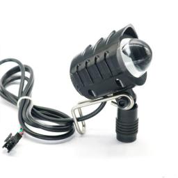 2-em-1 farol led scooter de bicicleta elétrica luz frontal à prova d'água com acessórios de buzina - Image 5