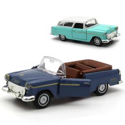 Modelo de carro clássico para crianças, 1:32, simulação retro, diecast, pull-back, ornamentos, coleção, presentes para meninos, novo - Image 2