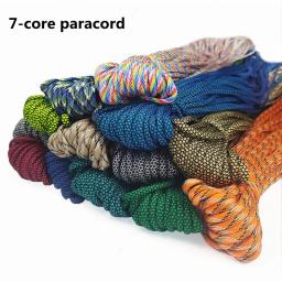 Paracord para Sobrevivência, Cabo de Paraquedas, Cordão, Ferramentas ao ar livre, Corda de acampamento, Caminhadas, Varal, 7 Stand Cores, Diâmetro 4mm, 5 m, 15 m, 30m - Image 5