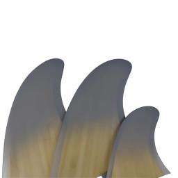 Tri Fins UPSURF FCSII-Thruster Surfboard Fins, Double Tabs, 2 Surf Fin, Quilhas de Alto Desempenho, Bambu 3 Fins para Skate - Image 6
