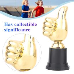 Thumb Shaped Kids' Awesome Trophy, Decoração requintada, Competição, Esportes, Futebol, Campeão, Mini Troféus Vitória, Prêmios - Image 3