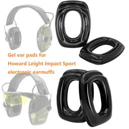 Almofadas de ouvido de gel para howard leight impacto esporte tático fone de ouvido eletrônico tiro earmuffs proteção de ouvido tiro airsoft headse - Image 1