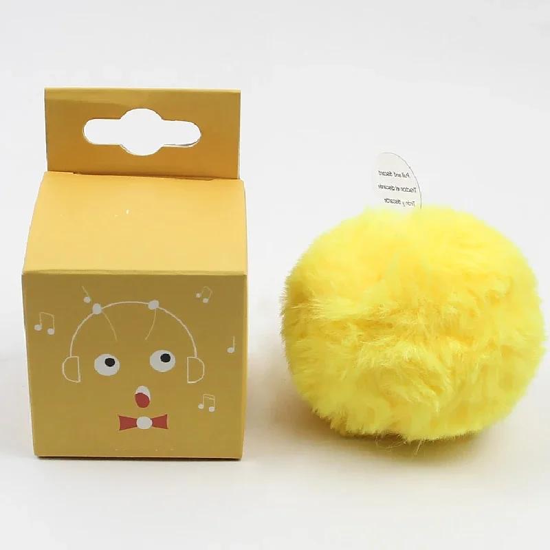 Youpin xiaomi inteligente gato bola brinquedos interativos catnip animais de estimação jogando bola gatos treinamento brinquedo animais de estimação squeaky suprimentos produtos brinquedo gatos - Image 1