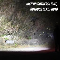 Mini lanterna led recarregável, luz de acampamento com luzes laterais e abajur traseiro com ímã adequado para explorar, acampar - Image 5