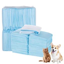 Fraldas absorventes descartáveis para cães, Puppy Training Pee Pads, Quick Dry Surface Mat, Almofada Limpa, Dog Supplies, 100, 50, 40, 20Pcs - Image 1