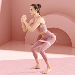 Conjunto de faixas de resistência para o exercício, conjunto de 4 níveis de resistência, para treinamento, pilates, ioga, 4 peças - Image 5