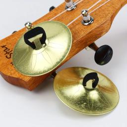 Mini címbalos de dança do ventre, instrumentos musicais exclusivos, 2pcs divertidos adereços de percussão para expressão e desempenho musical - Image 6