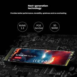 Phonepace ssd m2 nvme 128gb 256gb 512gb 1tb ssd m.2 2280 pcie 3.0 unidade de estado sólido interno para computador portátil console de jogos desktop - Image 1