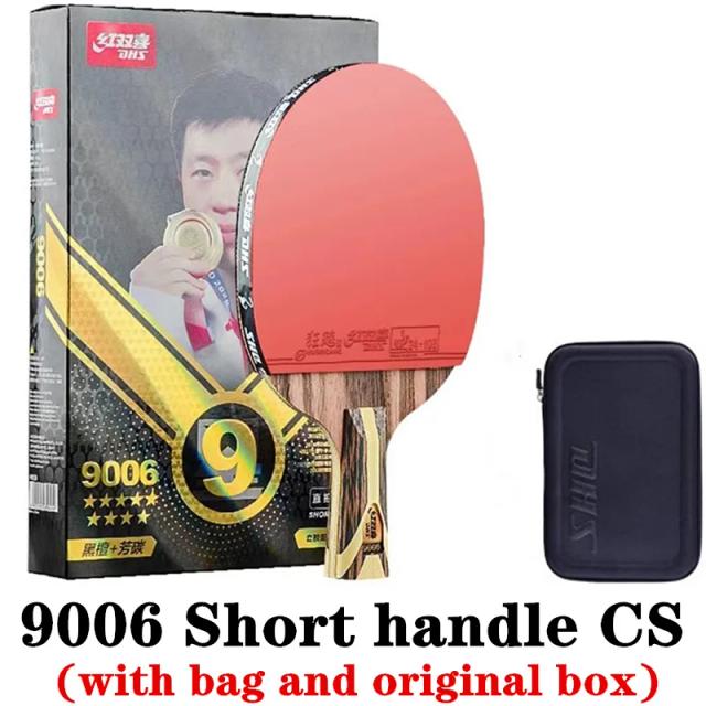 Raquete DHS Lâmina de tênis de mesa Taco de pingue-pongue Original DHS Ping Pong Paddle
