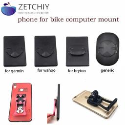 Computador de bicicleta e gps montagem adaptador, acessórios de ciclismo, para garmin, wahoo, bryton, igpsport, haste para fora, montagem frontal - Image 1