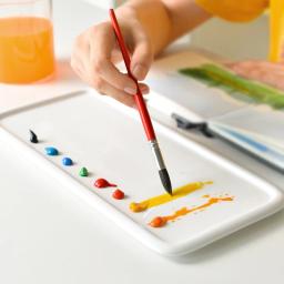 Paleta de aquarela para pintura chinesa, Cerâmica Retângulo Pigmento Cor, Ferramentas de arte profissionais, Vazio - Image 2