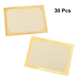 30 PCS Certificado de folha de ouro em branco comum Diploma Diploma de papel para impressão de prêmio A4 - Image 3