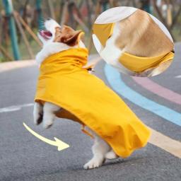 Impermeável Tudo Incluído Impermeável para Cães, Jaqueta de Chuva para Cães Pequenos Médios e Grandes, Roupas para Cães, Pet Shop, Casaco com Capuz, M-9XL - Image 1