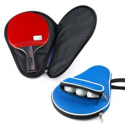 1pc profissional raquetes de tênis de mesa bat saco oxford pano esponja ping pong caso com bolas saco equipamentos treinamento esportivo - Image 1