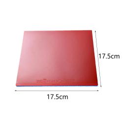 Raquete de tênis de mesa de borracha, 2 peças, equipamento de borracha para raquete de pingue-pongue, substituição profissional altamente elástica - Image 6