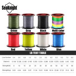 Seaknight-triposeidon pe trançado linha de pesca 300m, multifilament força, para a pesca de água salgada, 8/30/80lb - Image 2