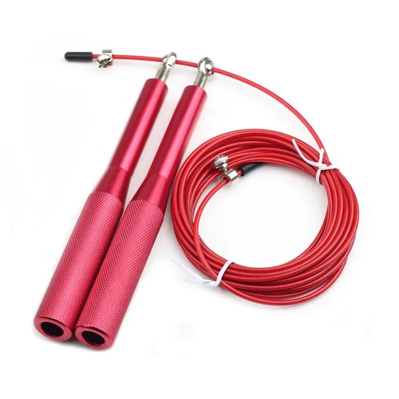 Corda de salto de velocidade profissional para homens e mulheres, ginásio cabo, fio de aço, rolamento Skipping, ajustável Fitness Jump Ropes, Crossfit - Image 1