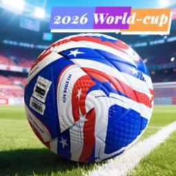 2026 Novo balão de futebol – tamanhos 5 – capa de TPU de toque macio, bexiga de butilo durável, bola de treinamento para jovens e adultos para ambientes internos e externos - Image 2