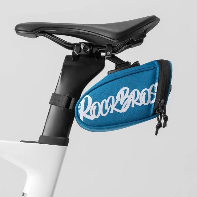 Rockbros Bolsa para Selim de Bicicleta Nylon à Prova d'Água Portátil 2 Tamanhos